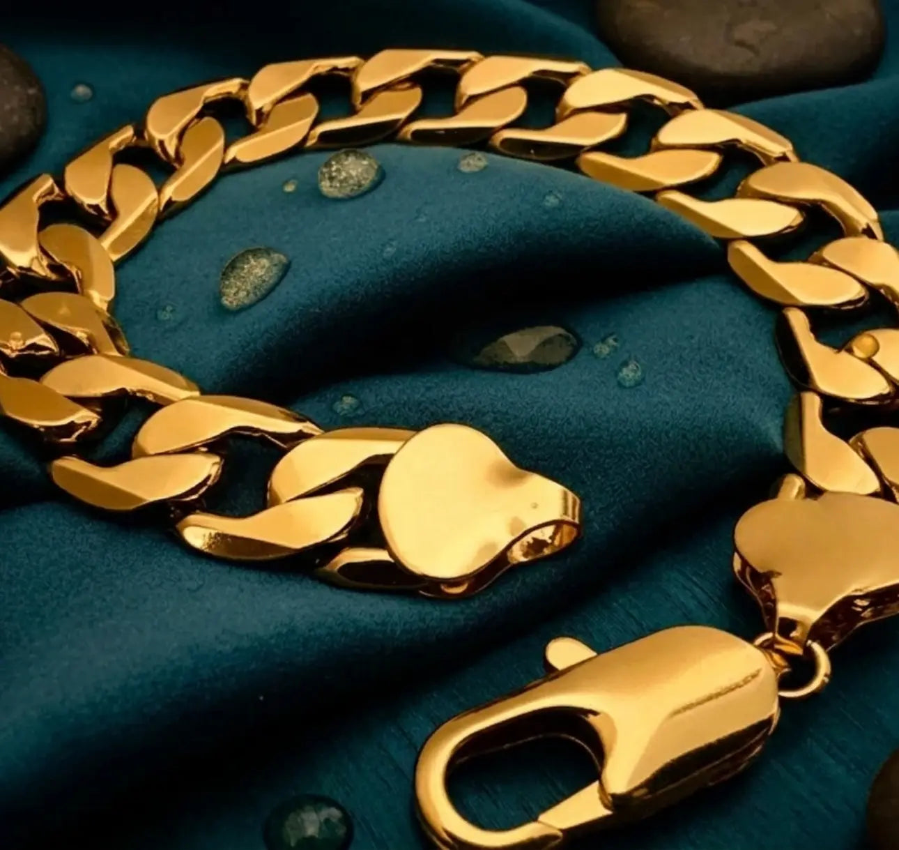 24k gold plated bracelet